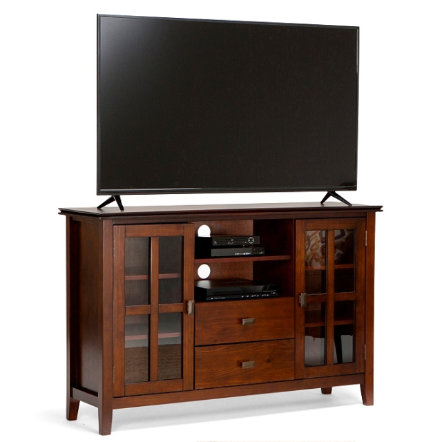 Mission Craftsman Pine Entertainment Center